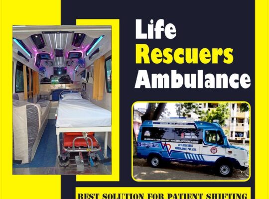 Ventilator Ambulance Service in Guwahati – Life Rescuers