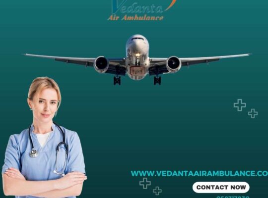 Hire The Fastest Air Ambulance Service in Udaipur by Vedanta With Health Care Team