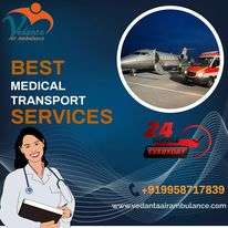 Book Vedanta Air Ambulance Service in Visakhapatnam with 24×7 Hours emergency Service