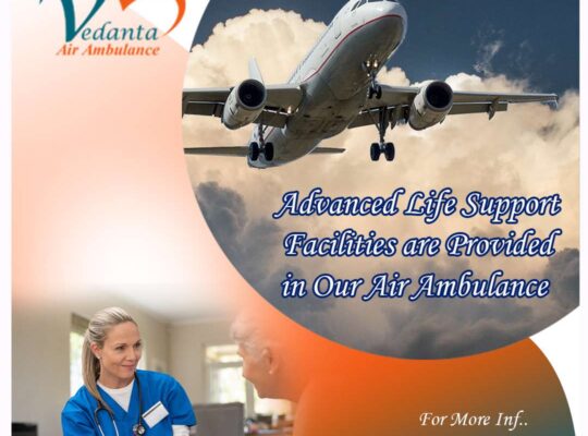 Utilize The Best Air Ambulance Service in Coimbatore with Life Saving Equipment