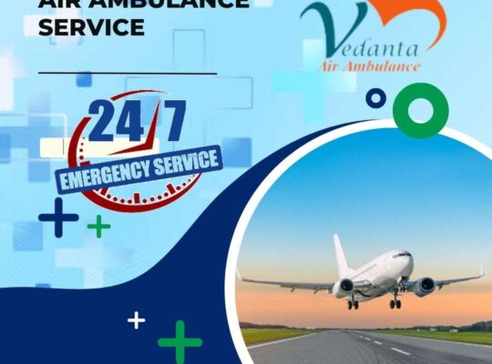 Use The Quickest Air Ambulance Services in Allahabad by Vedanta with Health Care Team
