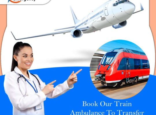 Falcon Emergency Train Ambulance in Delhi is the most appropriate solution