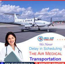 Top Air Ambulance from Ranchi to Delhi- Sky Air Ambulance