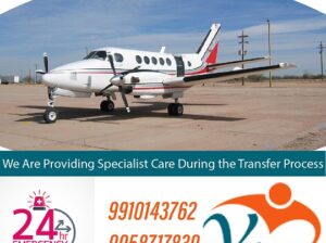 Pick Air Ambulance Service in Varanasi by Vedanta with Advanced Life-Saving Equipment