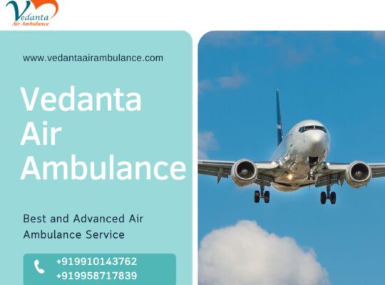 Modern Air Ambulance from Patna with Perfect Healthcare Support