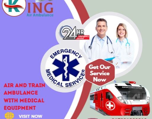 Get Reliable and Safest ICU Train Ambulance Service in Patna