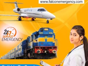 Use the Fastest Medical Train Ambulance Service in Bangalore from Falcon Emergency