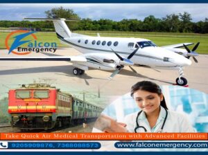 Advanced Evacuation through Train Ambulance Services in Bangalore from Falcon