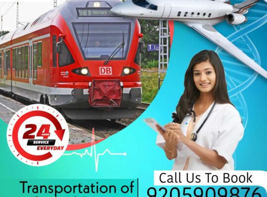 Get ICU and CCU System by Falcon Emergency Train Ambulance in Patna