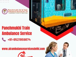 Select Panchmukhi Train Ambulance Service in Patna with a Medical Device at a Low Fee