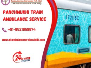 Utilize Train Ambulance Service in Kolkata by Panchmukhi with full Medical Support
